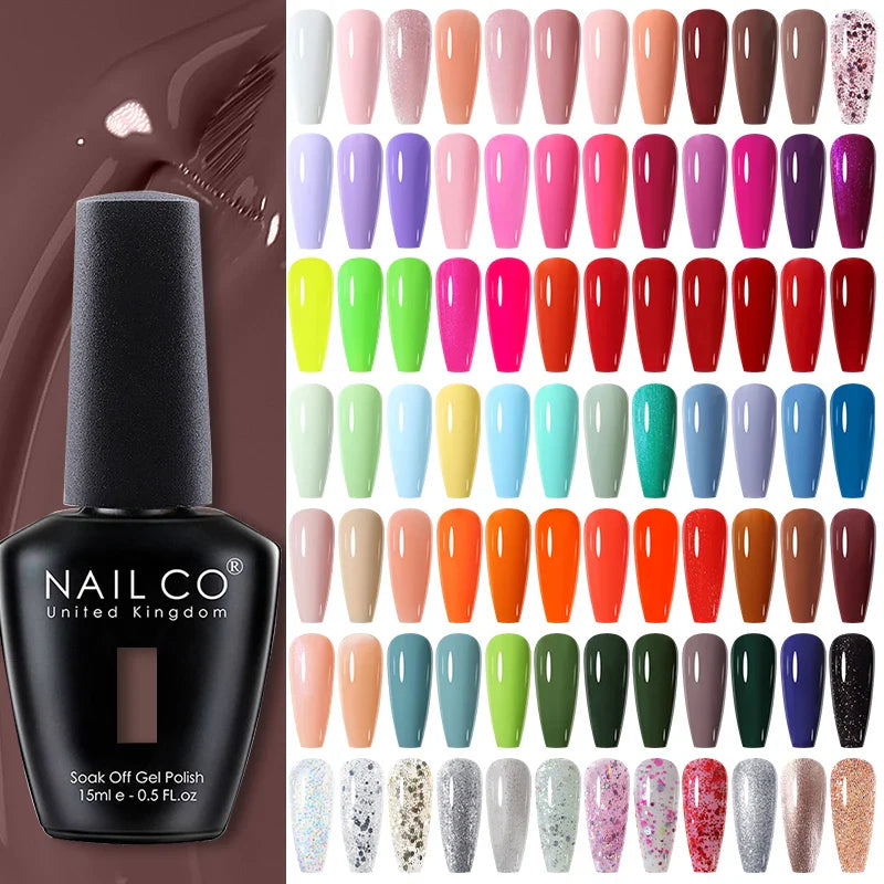 ’283 Color Gel Nail Polish Set - UV Semi-Permanent Hybrid Manicure’ - 1323