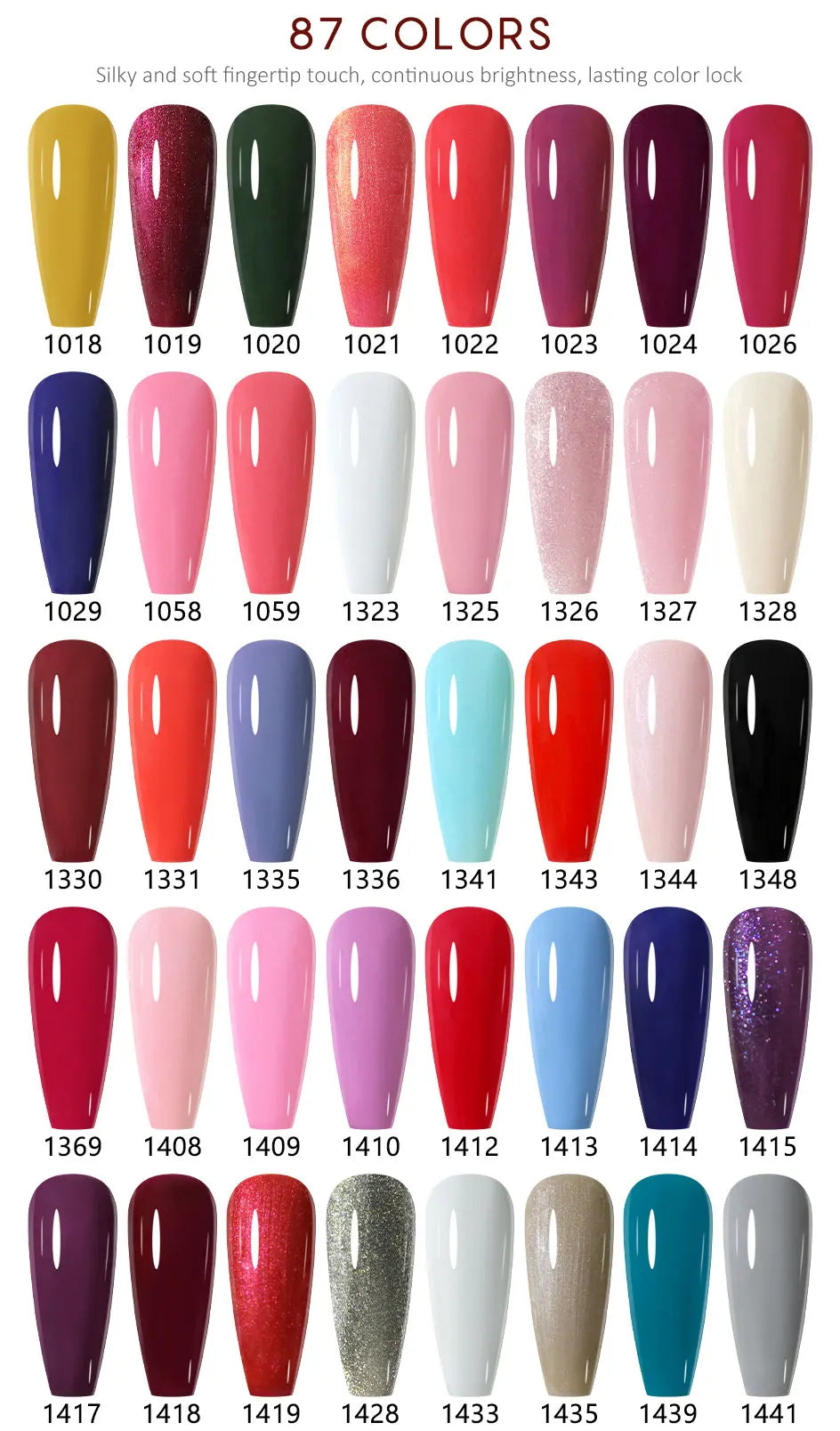 ’283 Colors Gel Nail Polish Kit’ - 3004
