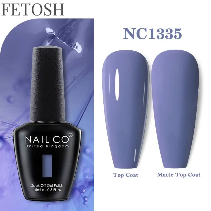 "131 Colors Semi-Permanent Gel Nail Polish Set"