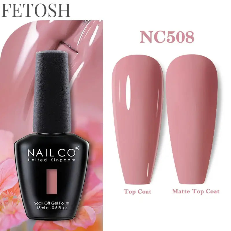 "131 Colors Semi-Permanent Gel Nail Polish Set"