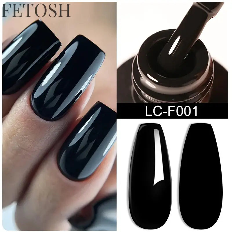LILYCUTE 5ml White Black Liner Gel Nail Polish Colorful French Painting Stripe Semi Permanent Drawing Nail Art UV Gel Varnish