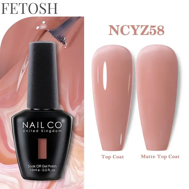 "131 Colors Semi-Permanent Gel Nail Polish Set"