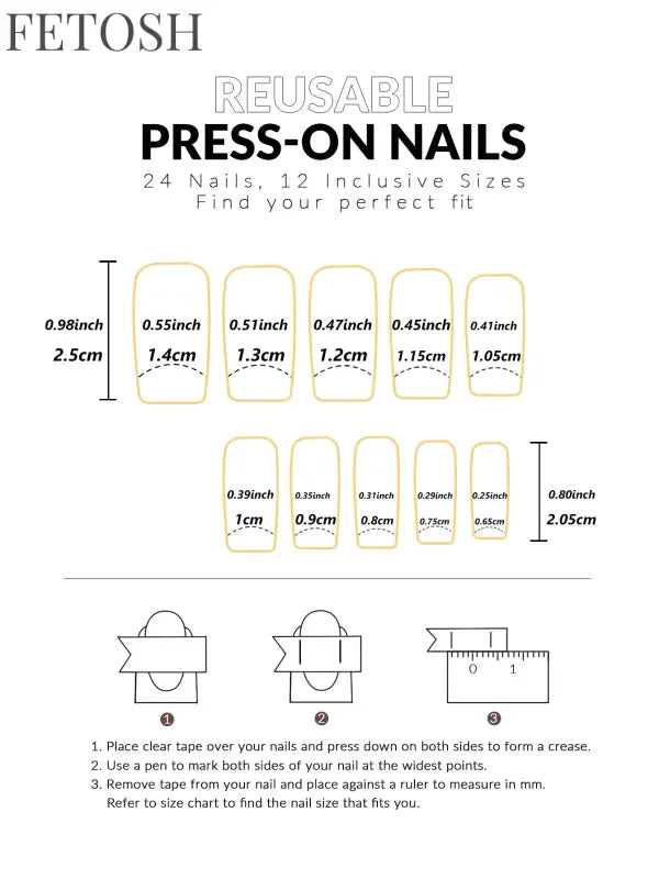 ARTAUG 24pcs Glossy Pink Press On Nails Medium Square Fake Nail Elegantstyle False Nail Full Cover Fake Nail For Stylish Women