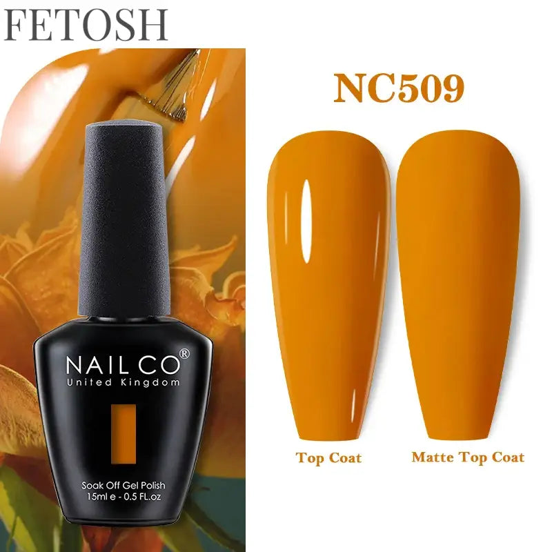 "131 Colors Semi-Permanent Gel Nail Polish Set"