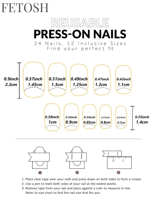 ARTAUG 24pcs Glossy Pink Press On Nails Medium Square Fake Nail Elegantstyle False Nail Full Cover Fake Nail For Stylish Women