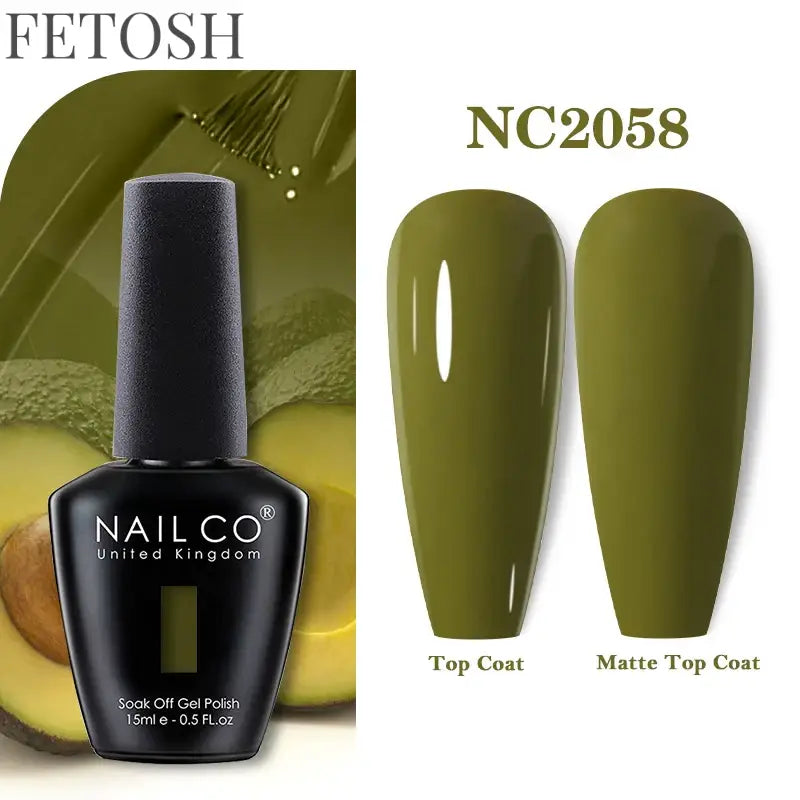"131 Colors Semi-Permanent Gel Nail Polish Set"