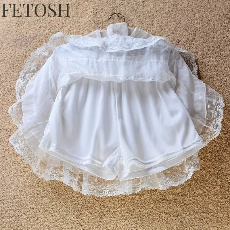 Elastic Gothic Lace Tutu Skirt Women Black Mesh Detail Petticoat Sexy Mini Tulle Skirts Party Club Wear Dancer
