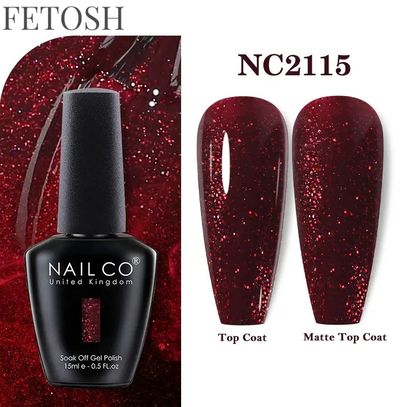 "131 Colors Semi-Permanent Gel Nail Polish Set"