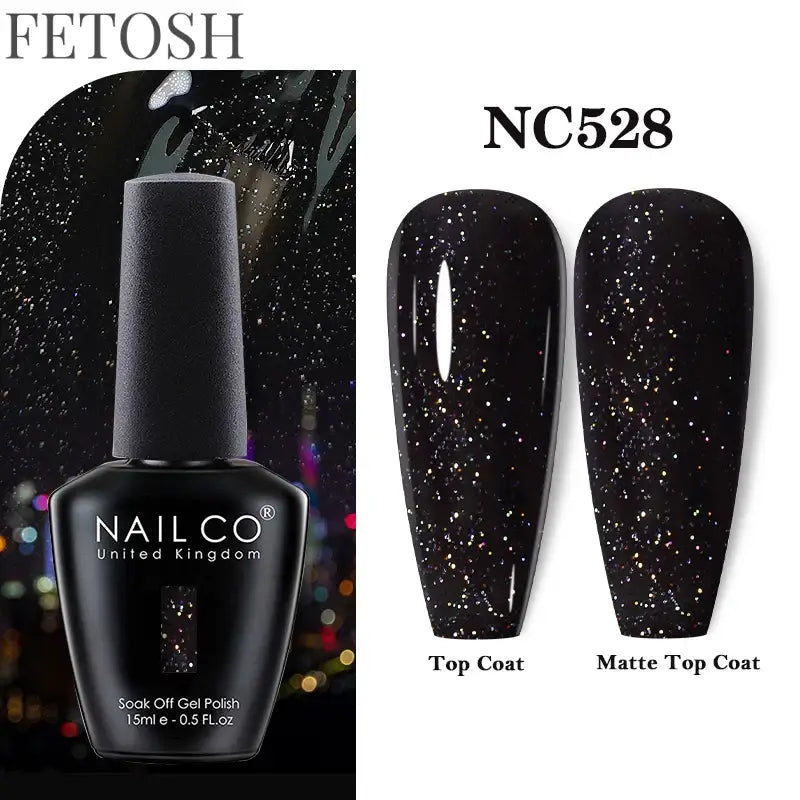 "131 Colors Semi-Permanent Gel Nail Polish Set"
