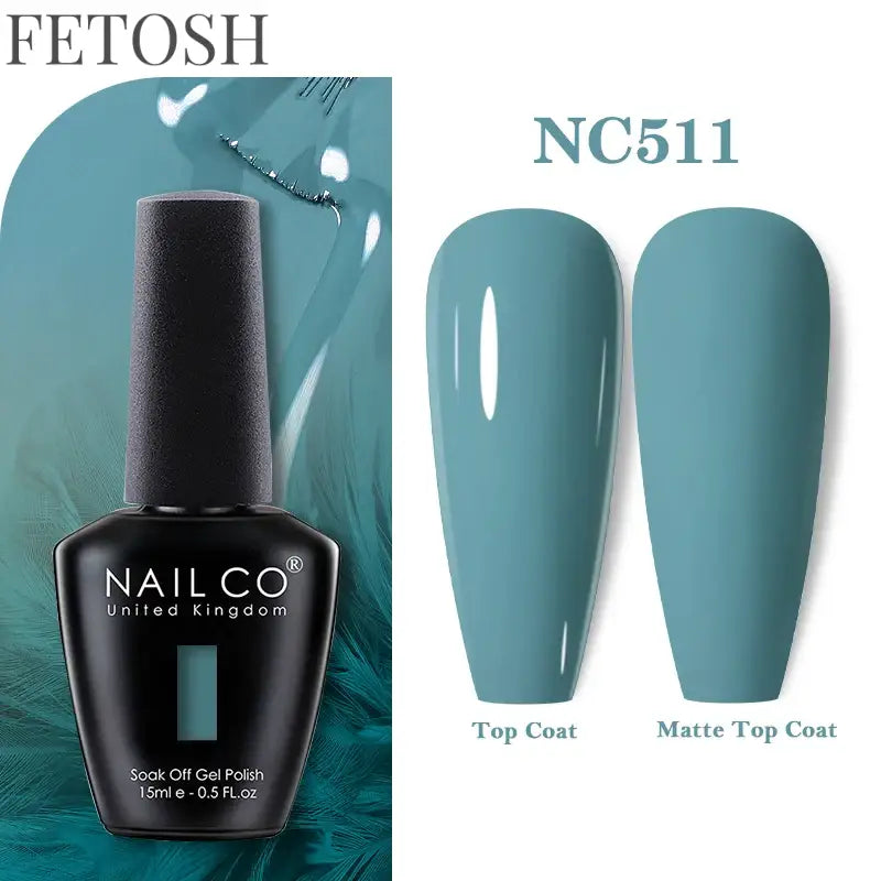 "131 Colors Semi-Permanent Gel Nail Polish Set"