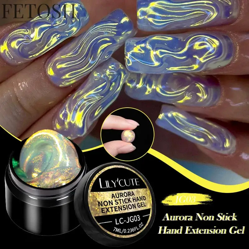 "15ML Quick Extension Gel Nail Polish, Nude White"