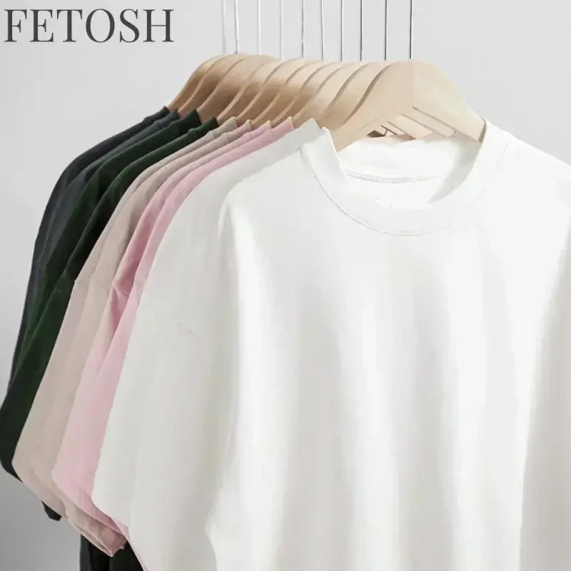 Oversize short-sleeved t-shirt women's and men's summer 2025 new design trendy loose lazy unique chic top