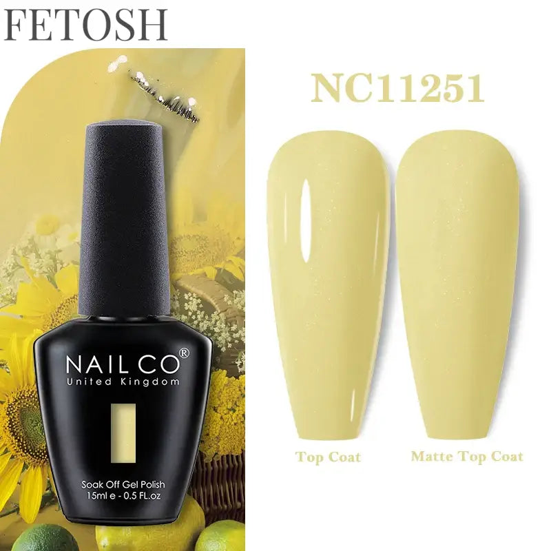 "131 Colors Semi-Permanent Gel Nail Polish Set"