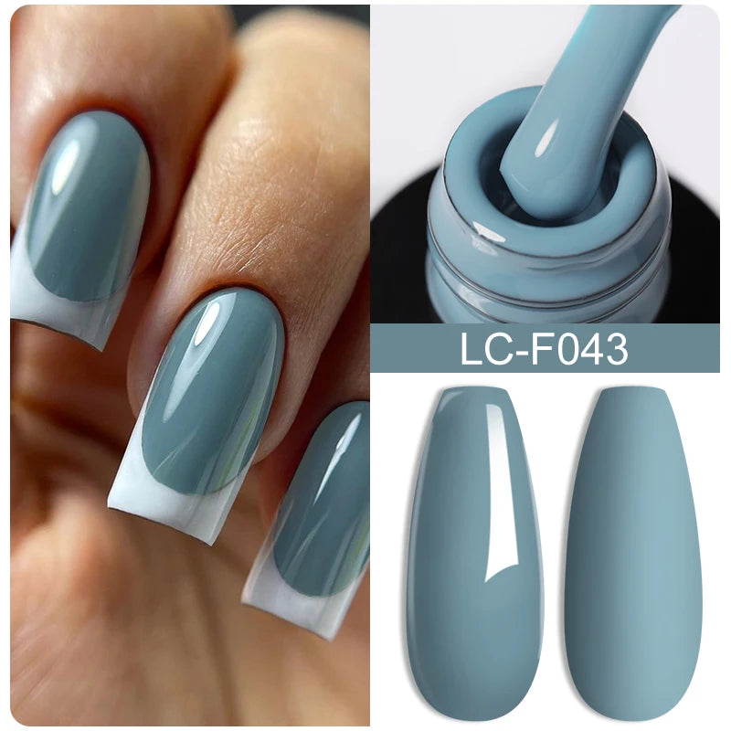 LILYCUTE Glitter Sequins UV Gel Nail Polish Shiny Spring Summer Color Semi Permanant Soak Off All For Manicure Nail Art Varnish