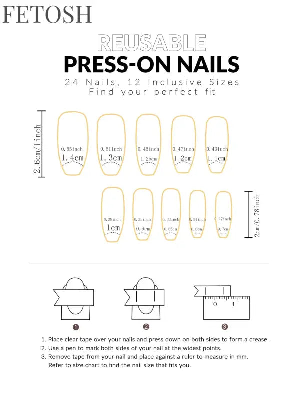 ARTAUG 24pcs Glossy Pink Press On Nails Medium Square Fake Nail Elegantstyle False Nail Full Cover Fake Nail For Stylish Women