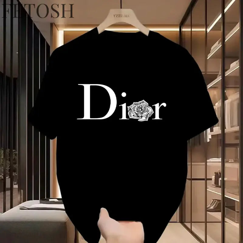Women High Quality Casual T-Shirt Harajuku Y2k Designer Ladies Luxury Tees Female Vintage Trendy Pure Cotton Pullover T Shirts
