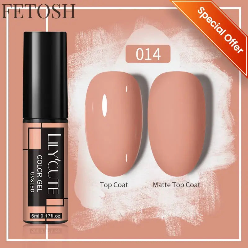 LILYCUTE 5ml White Black Liner Gel Nail Polish Colorful French Painting Stripe Semi Permanent Drawing Nail Art UV Gel Varnish