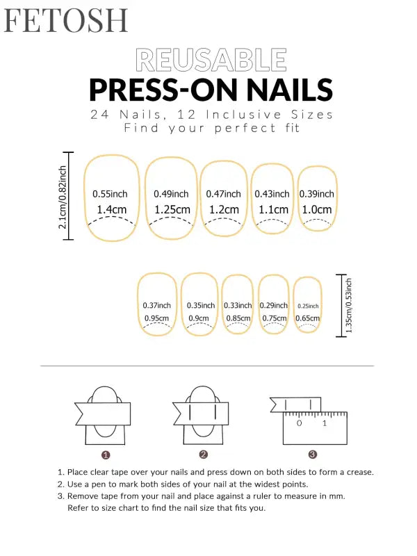 ARTAUG 24pcs Glossy Pink Press On Nails Medium Square Fake Nail Elegantstyle False Nail Full Cover Fake Nail For Stylish Women