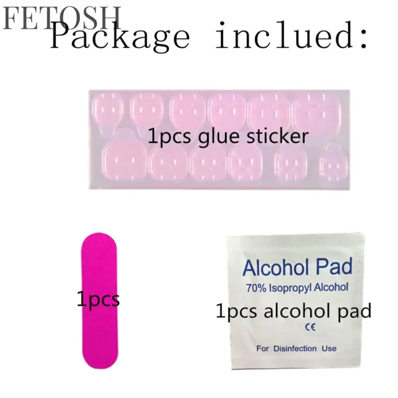 Artificial Press On Fake Nails Glossy Wine Red False Nail Long Square Reusable DIY Lady Fingernail Tip Manicure Tools