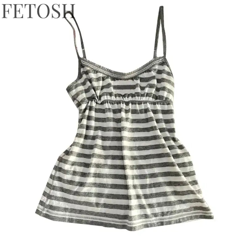 Harajuku Retro Gothic Y2K Emo Girls Camisole Top Sexy Slim Chic Fashion Aesthetic Women's Crop Tops Punk Hip Hop Rock Streetwear