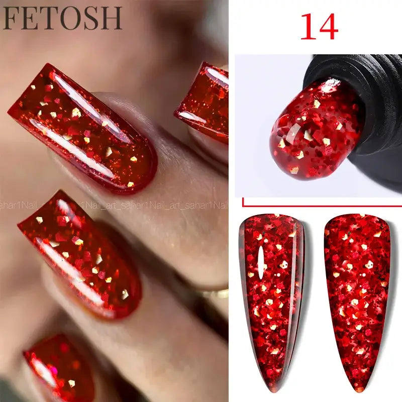 "15ML Nude White Quick Nail Gel Extension"