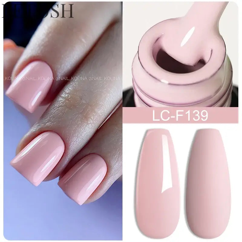 LILYCUTE 5ml White Black Liner Gel Nail Polish Colorful French Painting Stripe Semi Permanent Drawing Nail Art UV Gel Varnish