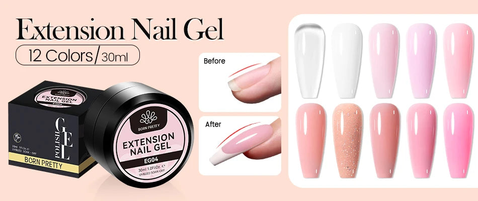 BORN PRETTY 10ml Flow Light White Cat Magnetic Gel Nail Polish Ultra Shine Soak Off UV Gel Mirror Glass Cat Magnet Gel Varnish