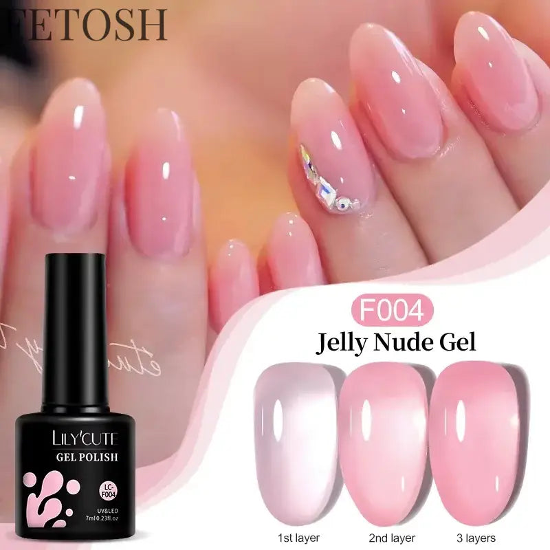 LILYCUTE 5ml White Black Liner Gel Nail Polish Colorful French Painting Stripe Semi Permanent Drawing Nail Art UV Gel Varnish