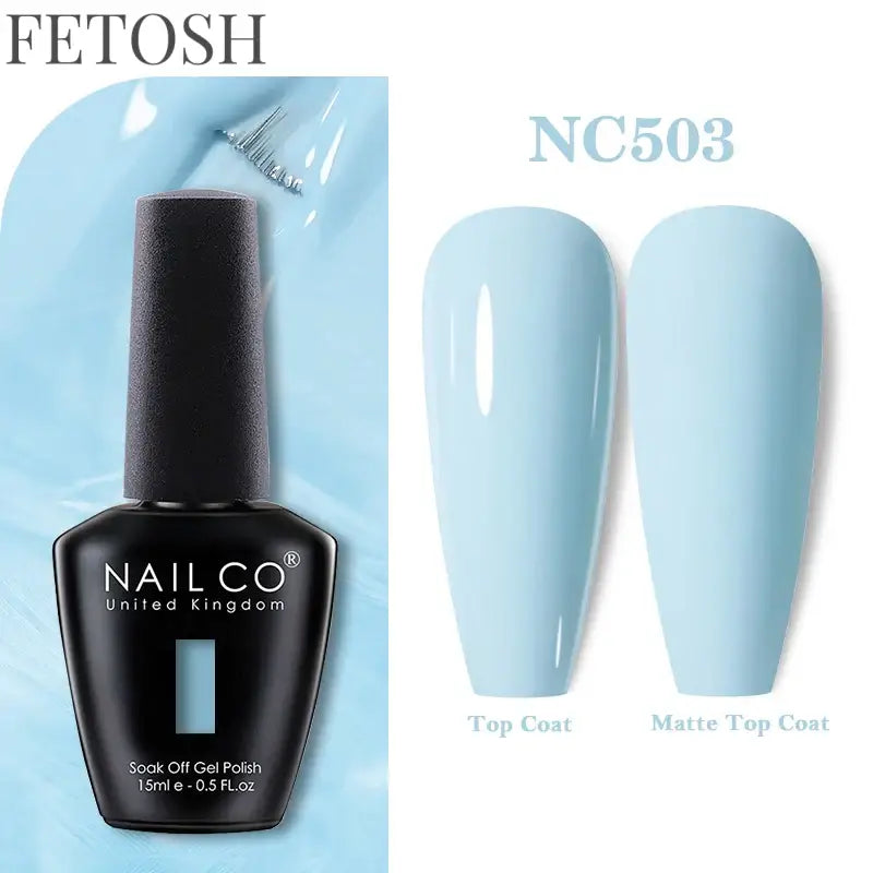 "131 Colors Semi-Permanent Gel Nail Polish Set"