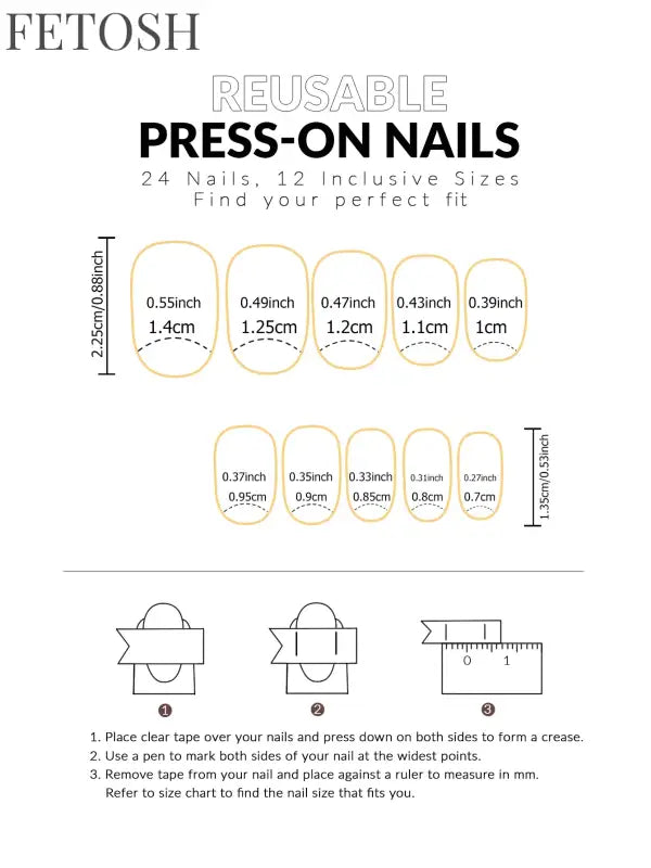 ARTAUG 24PCS Medium square black press on nails cute nails nail charms cheap nails for girl women gift candy color