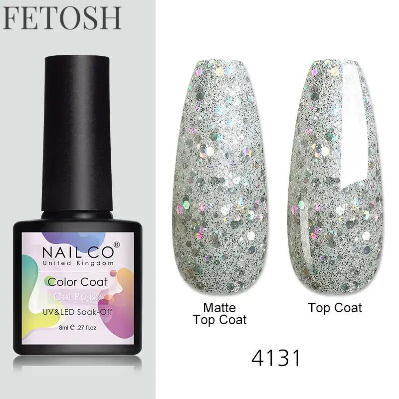 "131 Colors UV Gel Nail Polish Kit"