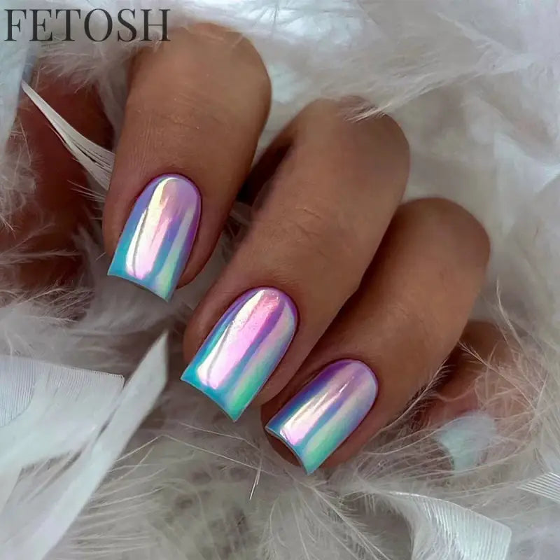 24Pcs Gradient White Fake Nail Short Square Ballet Simple False Nails Press on Wearable Nude Nails Art Full Cover Manicure Tips