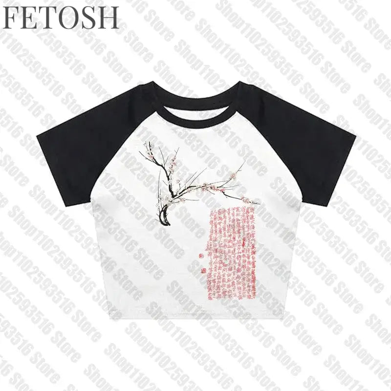 Kpop Oversized T-shirt Female Clothing Trashy Y2k 2000s Harajuku Women Top Women's T-shirts 90s Vintage Clothes Anime Goth Emo