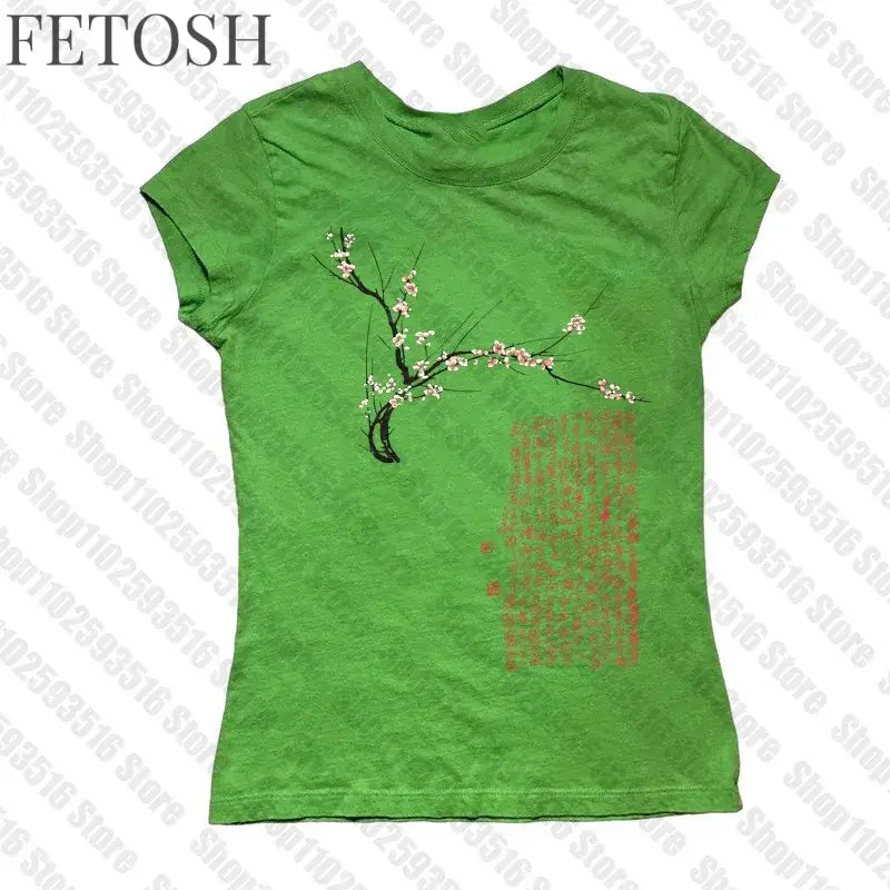Kpop Oversized T-shirt Female Clothing Trashy Y2k 2000s Harajuku Women Top Women's T-shirts 90s Vintage Clothes Anime Goth Emo