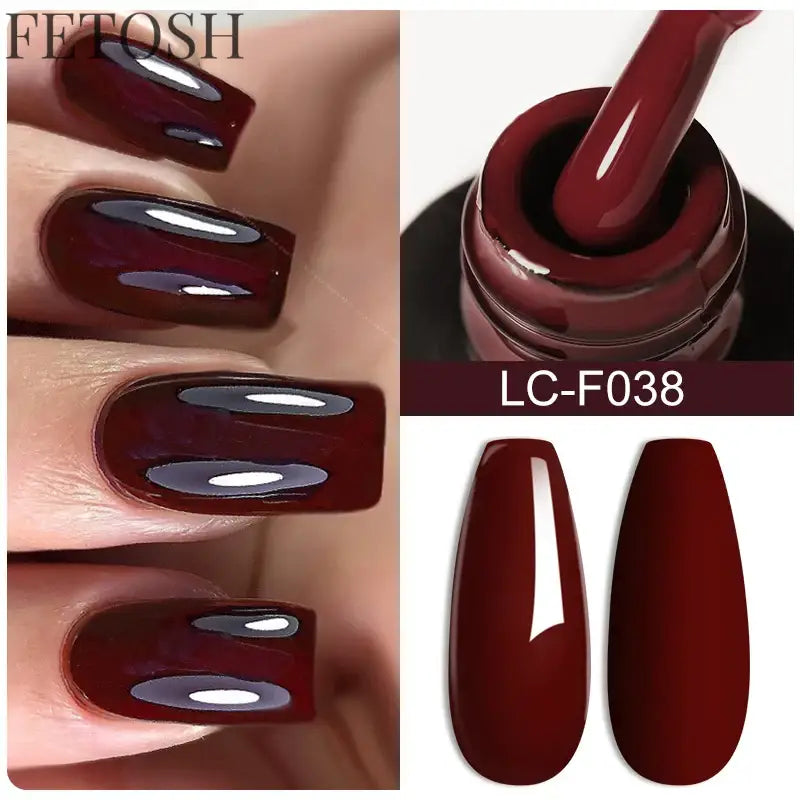 LILYCUTE 5ml White Black Liner Gel Nail Polish Colorful French Painting Stripe Semi Permanent Drawing Nail Art UV Gel Varnish