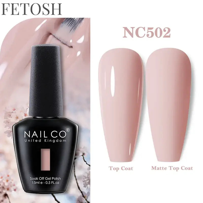 "131 Colors Semi-Permanent Gel Nail Polish Set"