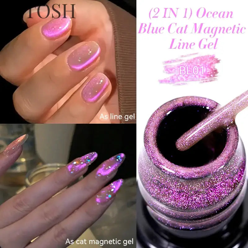 LILYCUTE 5ml White Black Liner Gel Nail Polish Colorful French Painting Stripe Semi Permanent Drawing Nail Art UV Gel Varnish