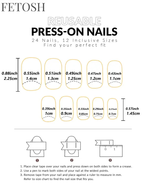 ARTAUG 24pcs Glossy Pink Press On Nails Medium Square Fake Nail Elegantstyle False Nail Full Cover Fake Nail For Stylish Women