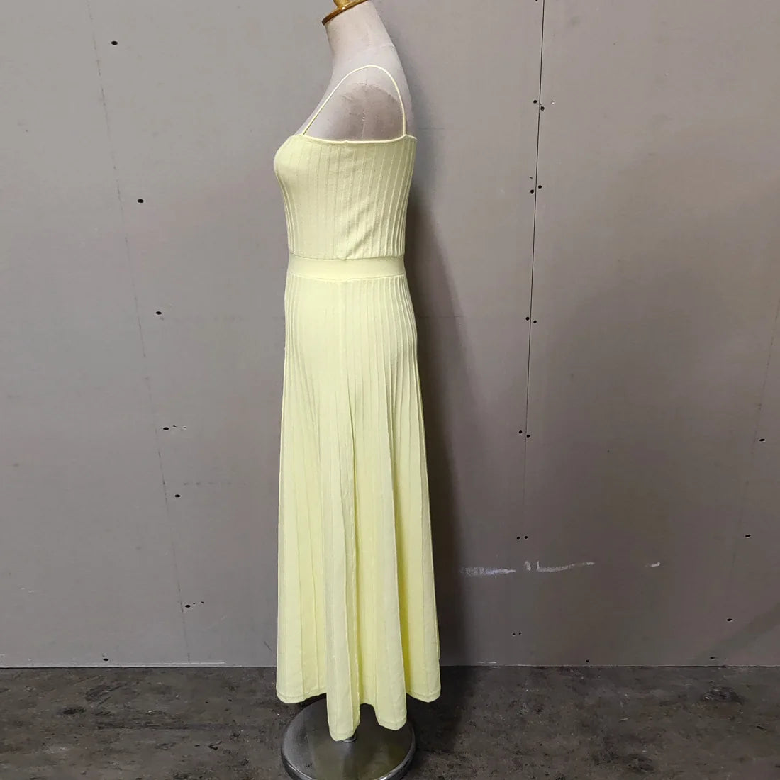Tossy Backless Ribbed Maxi Dress For Women Summer New Holiday Party Stretch High Waist Bodycon Maternity Dresses Knit Sundress