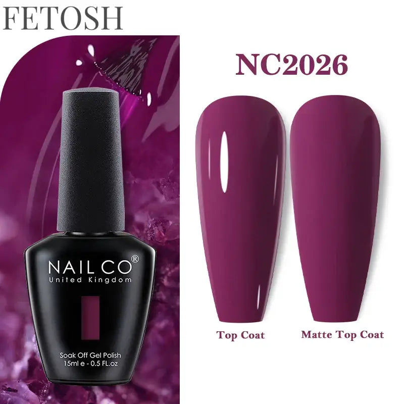 "131 Colors Semi-Permanent Gel Nail Polish Set"