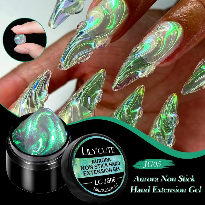 ’15ML Quick Extension Gel Nail Polish in Nude Milk White’ - Color-F151
