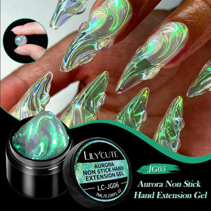 ’15ML Quick Extension Gel Nail Polish in Nude Milk White’ - Color-F151