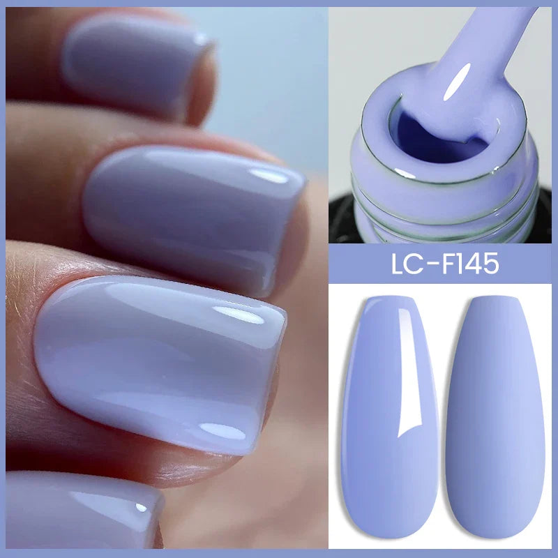 ’15ML Quick Extension Gel Nail Polish in Nude Milk White’ - Color-F151