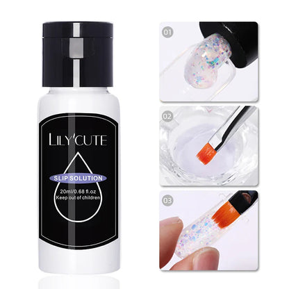 ’15ML Quick Extension Gel Nail Polish in Nude Milk White’ - Color-F151
