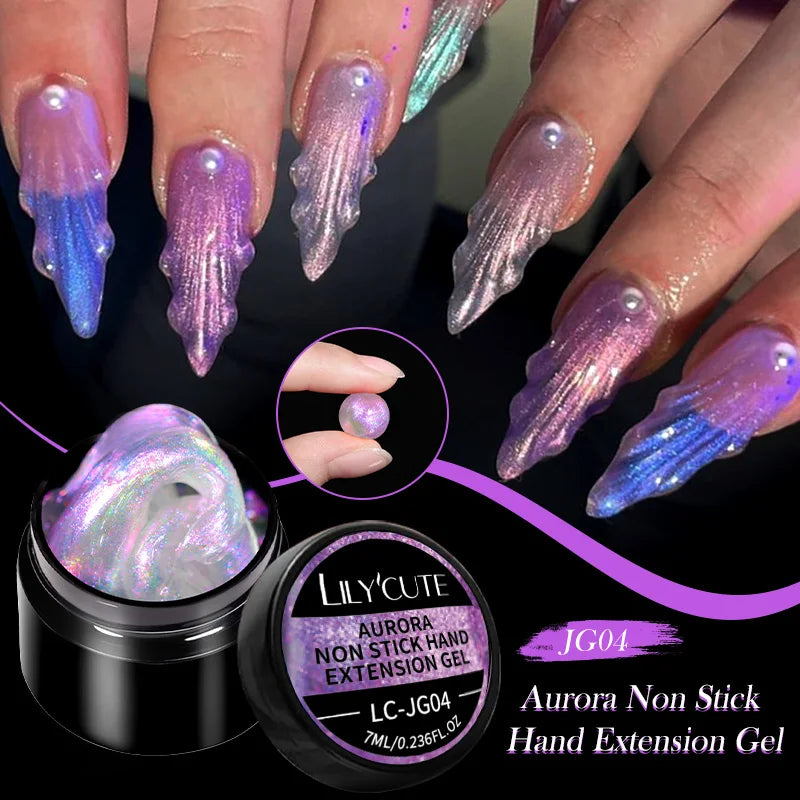 ’15ML Quick Extension Gel Nail Polish in Nude Milk White’ - Color-F151