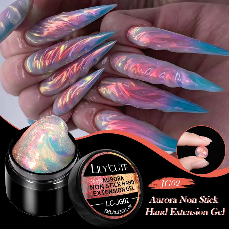 ’15ML Quick Extension Gel Nail Polish in Nude Milk White’ - Color-F151