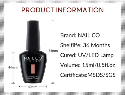 ’283 Color Gel Nail Polish Set’ - 3122