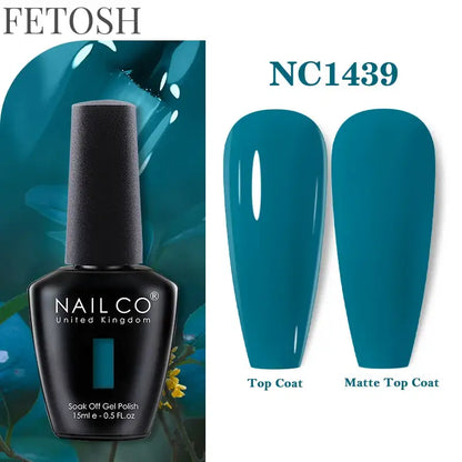 "131 Colors Semi-Permanent Gel Nail Polish Set"