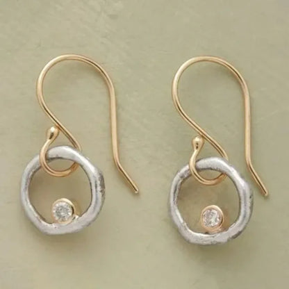 Women's Pearl Petal Ball Earrings Fashion Trend Long Flower Ball Earrings DIY Geometric Ear Buckle Party Holiday Jewelry Gifts