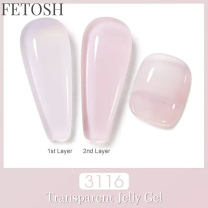 "131 Colors Semi-Permanent Gel Nail Polish Set"